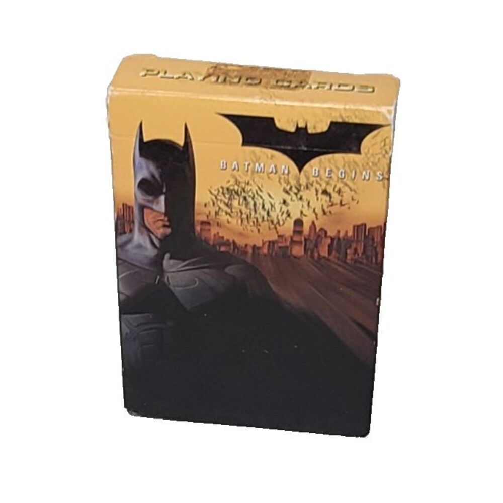 Bicycle Brand Batman Begins Playing Cards DC Comics, Open box (2005)